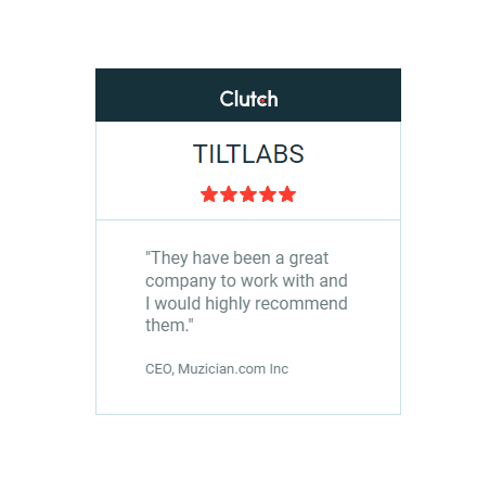 Clutch review of Tiltlabs