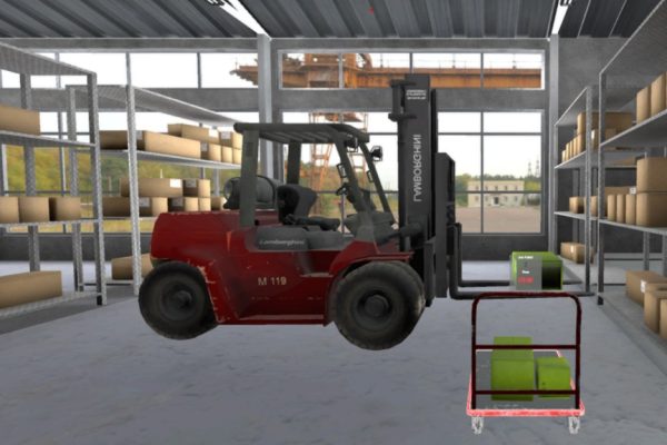 Enhancing Logistics with VR Forklift Simulator