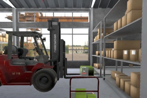 Enhancing Logistics with VR Forklift Simulator